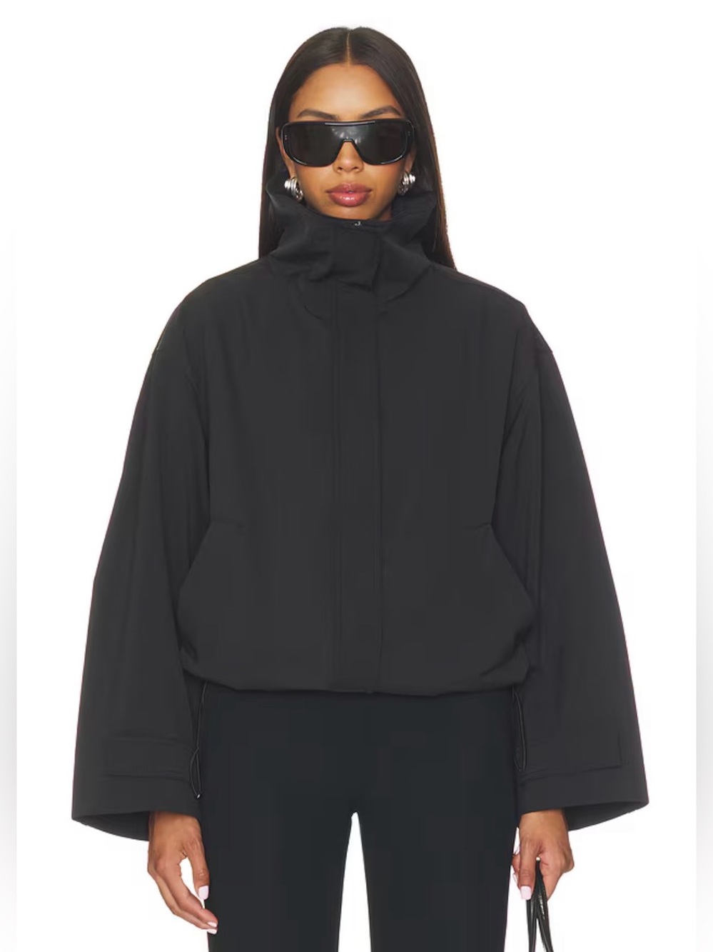 EAVES Silje Track Jacket in Black